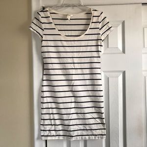 Bodycon striped dress